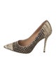 Salvatore Ferragamo Leather Printed Pumps