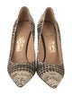 Salvatore Ferragamo Leather Printed Pumps