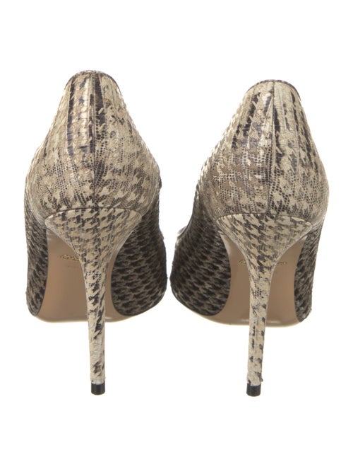 Salvatore Ferragamo Leather Printed Pumps