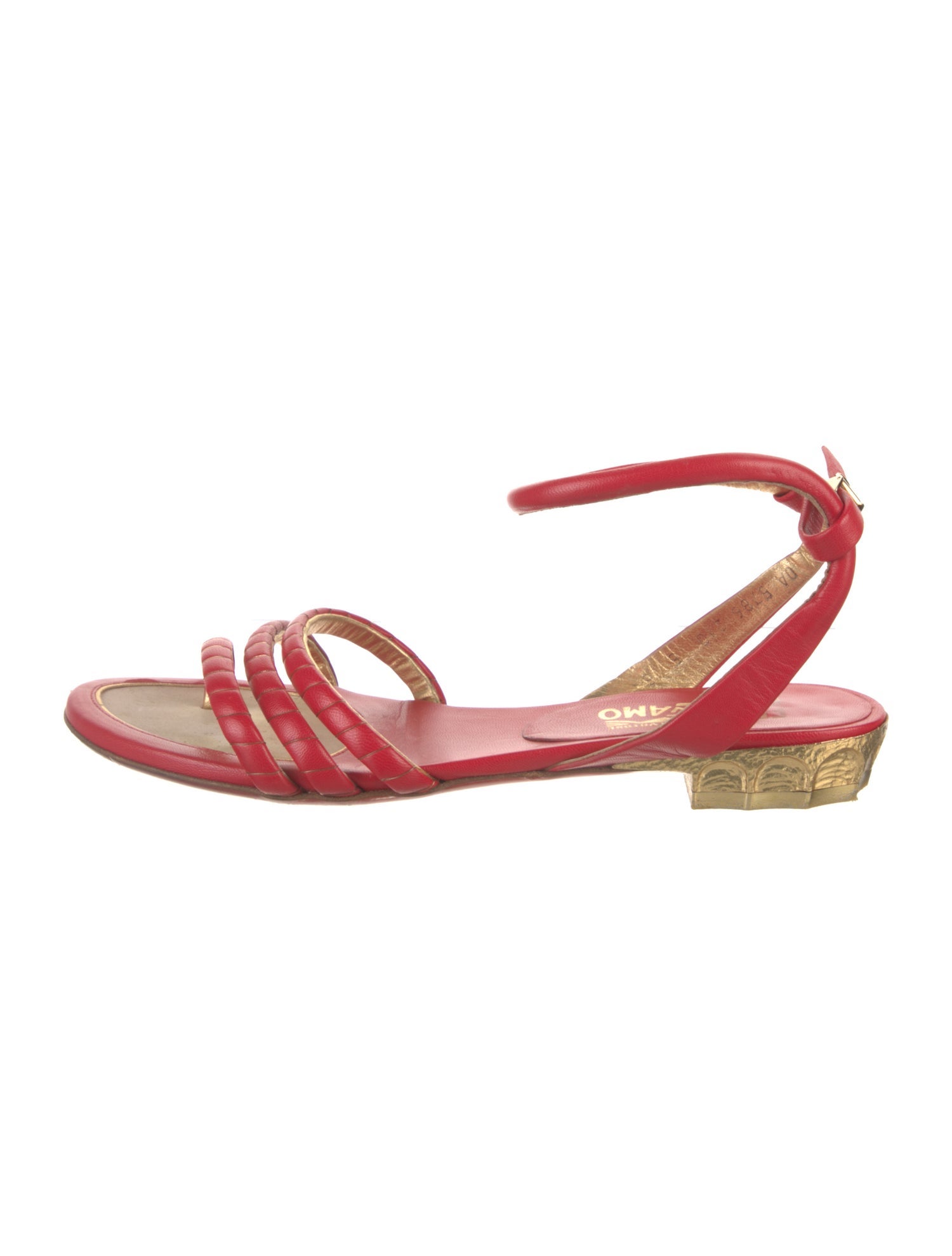 Salvatore Ferragamo Leather Sandals