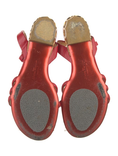 Salvatore Ferragamo Leather Sandals