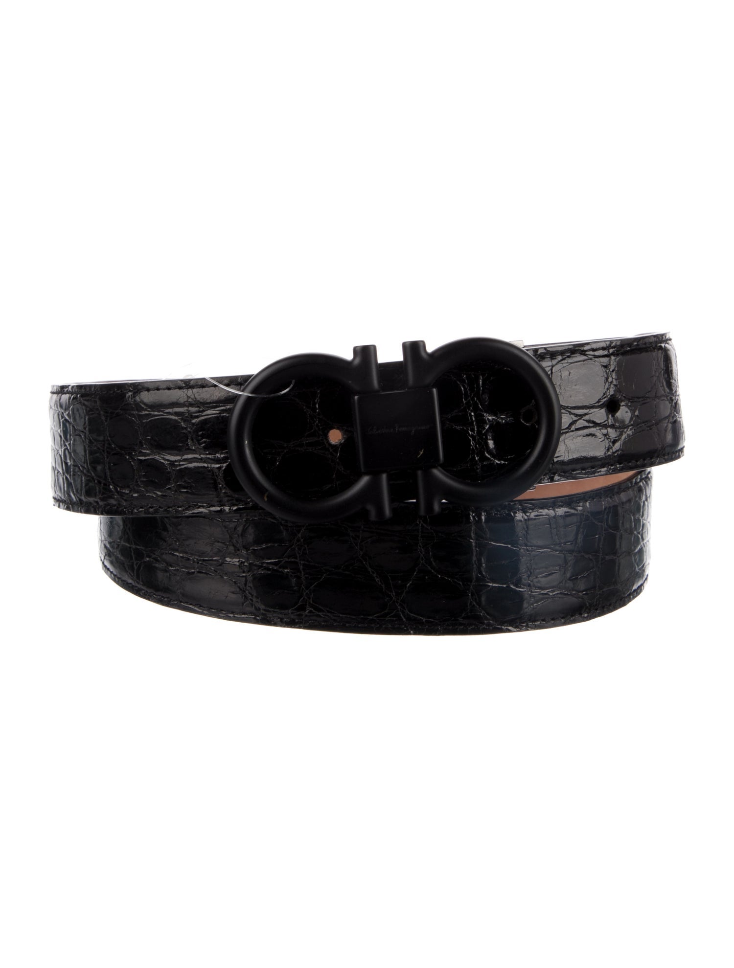 Salvatore Ferragamo Alligator Belt Kit