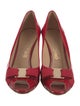 Salvatore Ferragamo Vara Bow Accent Patent Leather Pumps
