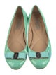Salvatore Ferragamo Vara Bow Accent Patent Leather Flats