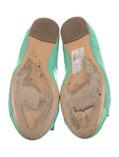 Salvatore Ferragamo Vara Bow Accent Patent Leather Flats