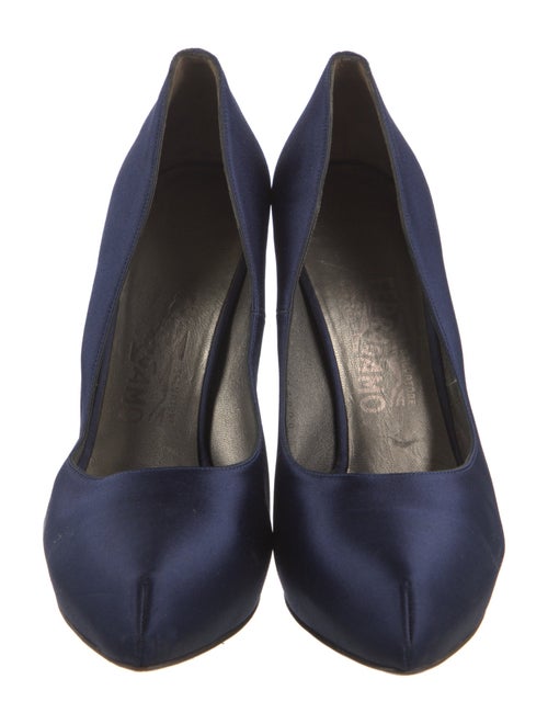 Salvatore Ferragamo Satin Pumps