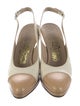 Salvatore Ferragamo Leather Slingback Pumps