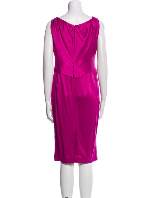 Salvatore Ferragamo Silk Midi Length Dress