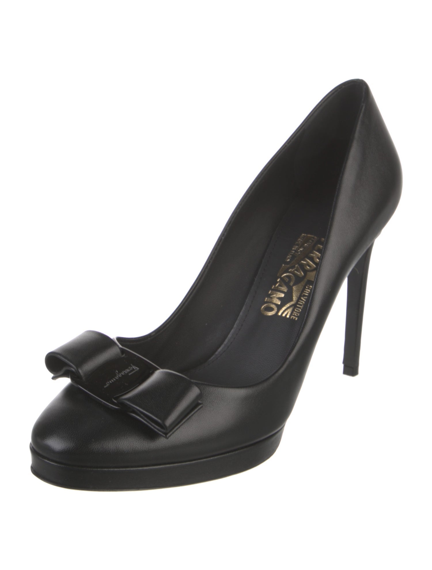 Salvatore Ferragamo Leather Pumps