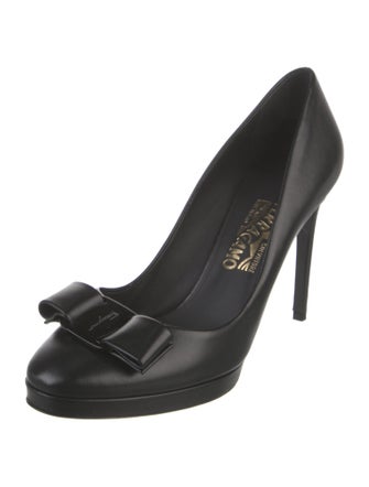 Salvatore Ferragamo Leather Pumps