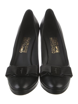 Salvatore Ferragamo Leather Pumps