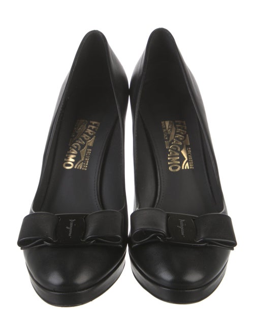 Salvatore Ferragamo Leather Pumps