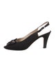 Salvatore Ferragamo Bow Accents Slingback Pumps