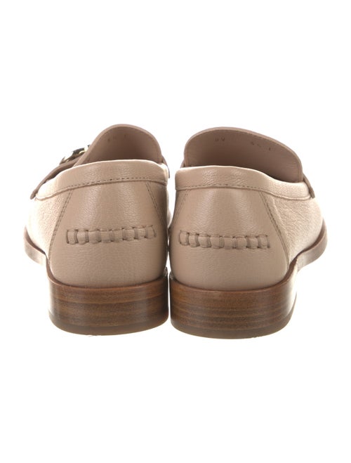Salvatore Ferragamo Gancini Logo Leather Loafers