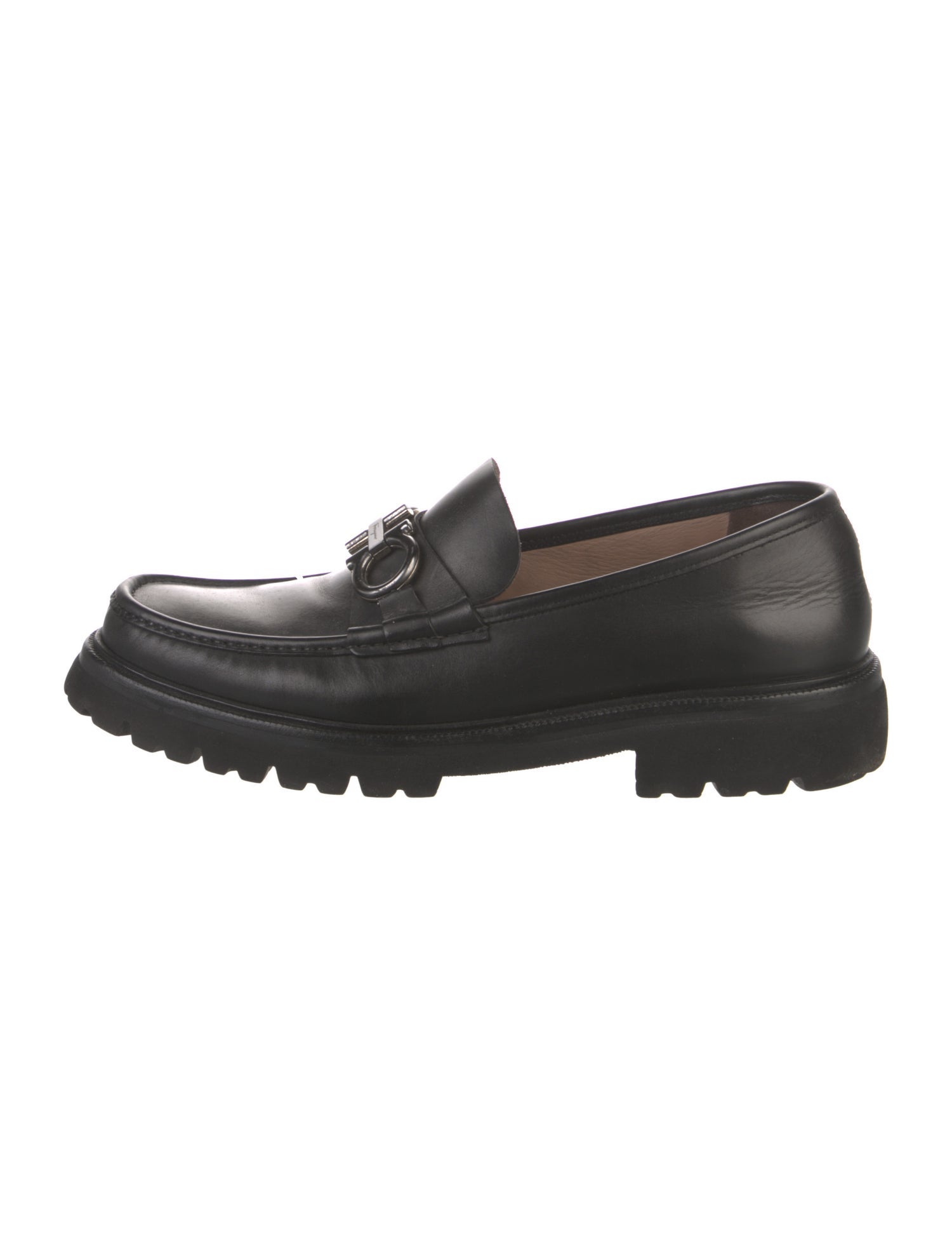 Salvatore Ferragamo Leather Dress Loafers