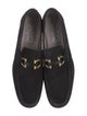 Salvatore Ferragamo Gancini Logo Suede Loafers