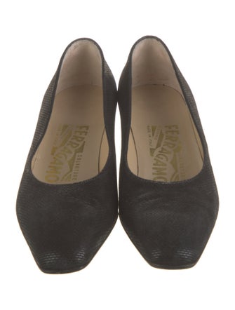Salvatore Ferragamo Suede Pumps
