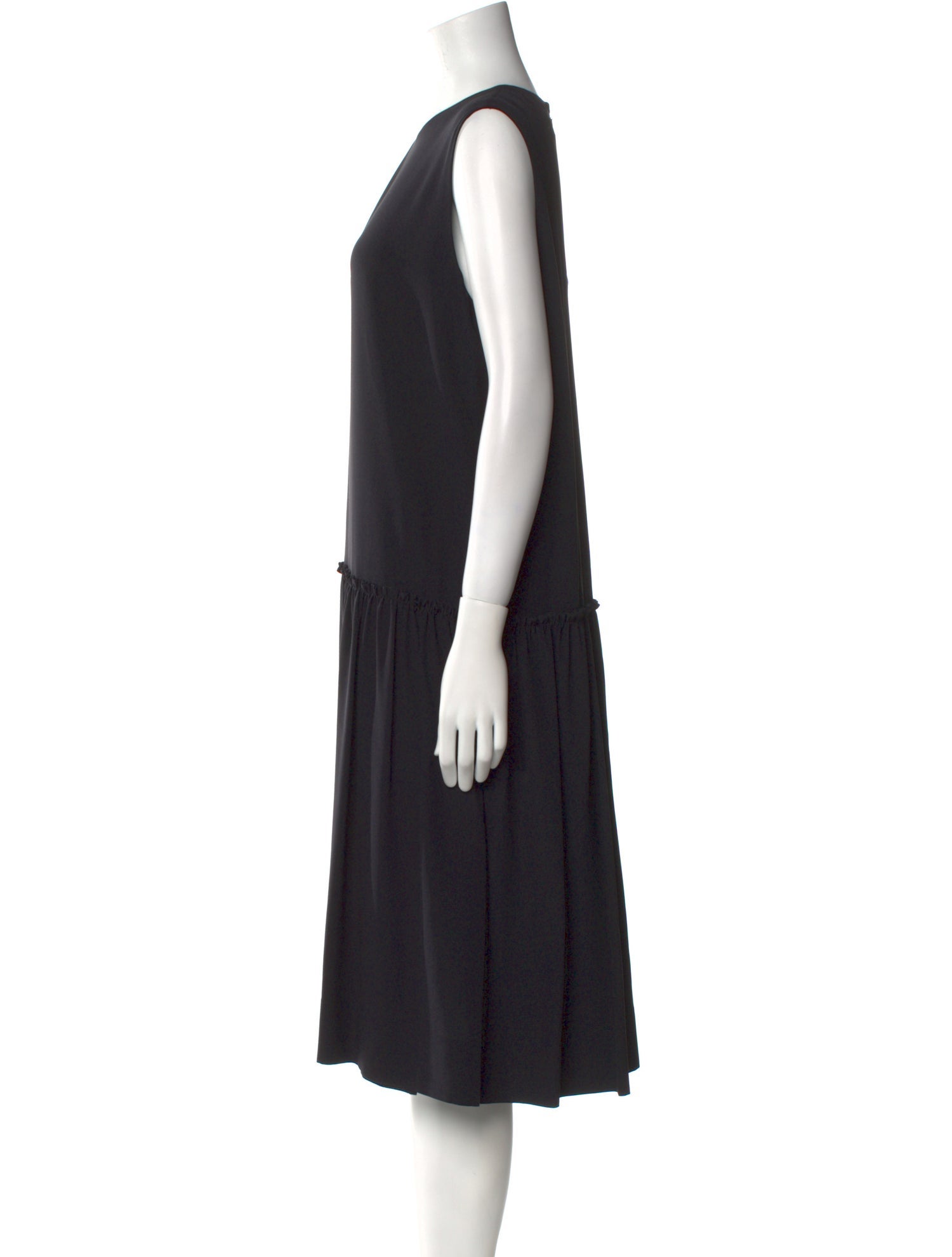 Salvatore Ferragamo Silk Midi Length Dress w/ Tags