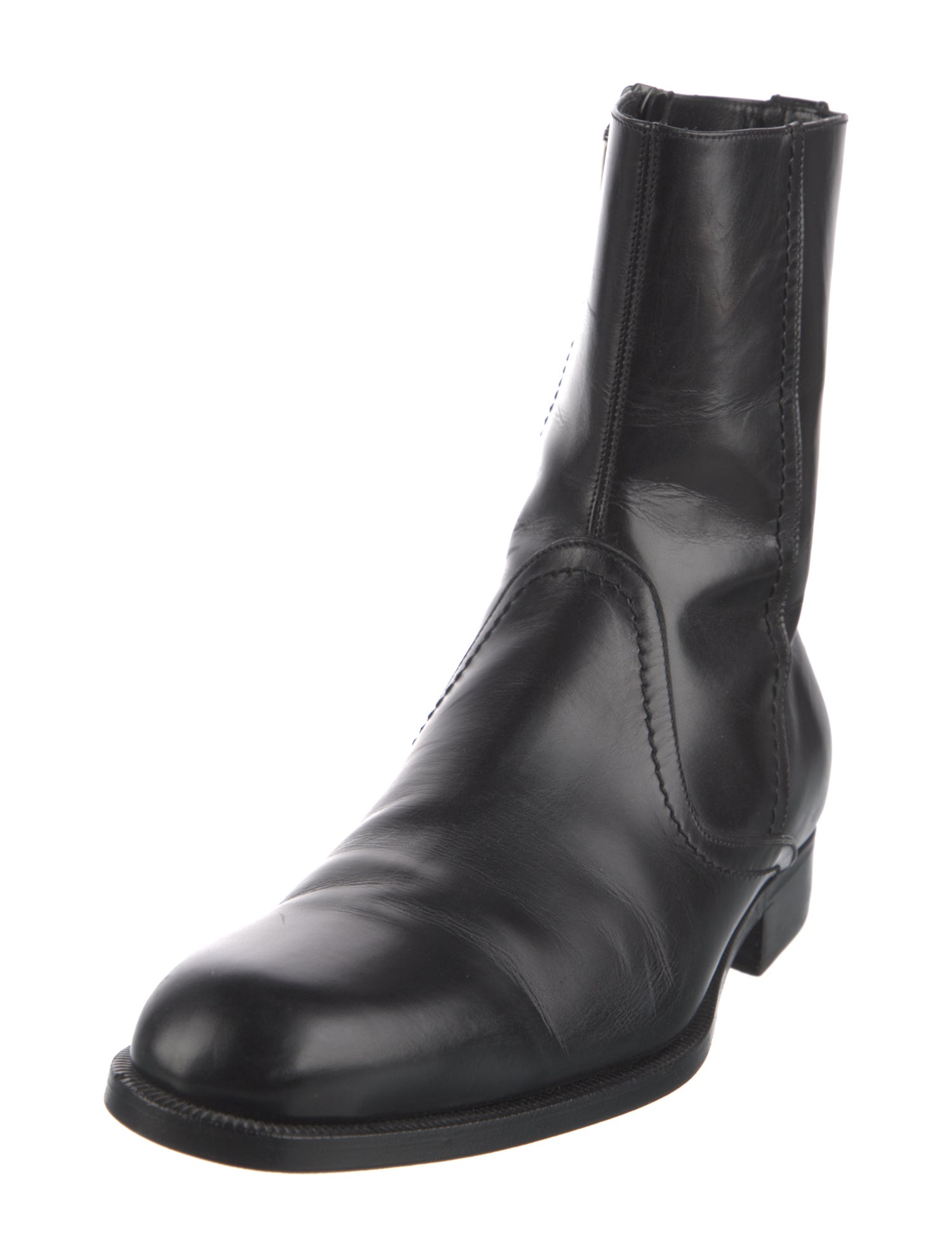 Salvatore Ferragamo Leather Boots