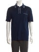 Salvatore Ferragamo Collar Short Sleeve Polo Shirt