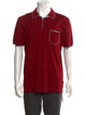 Salvatore Ferragamo Collar Short Sleeve Polo Shirt