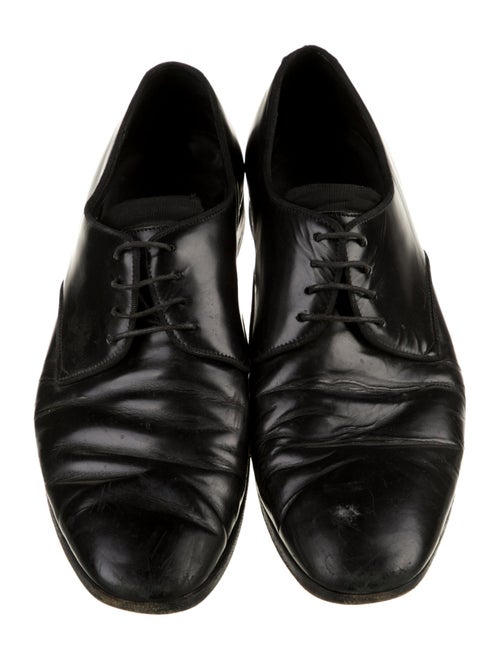 Salvatore Ferragamo Leather Oxfords