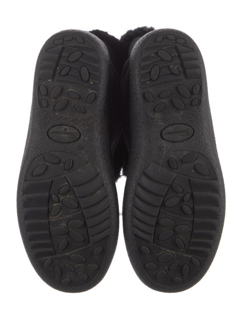 Salvatore Ferragamo Gancini Logo Suede Boots