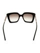 Salvatore Ferragamo Square Gradient Sunglasses