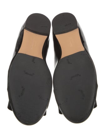 Salvatore Ferragamo Vara Bow Accent Patent Leather Ballet Flats