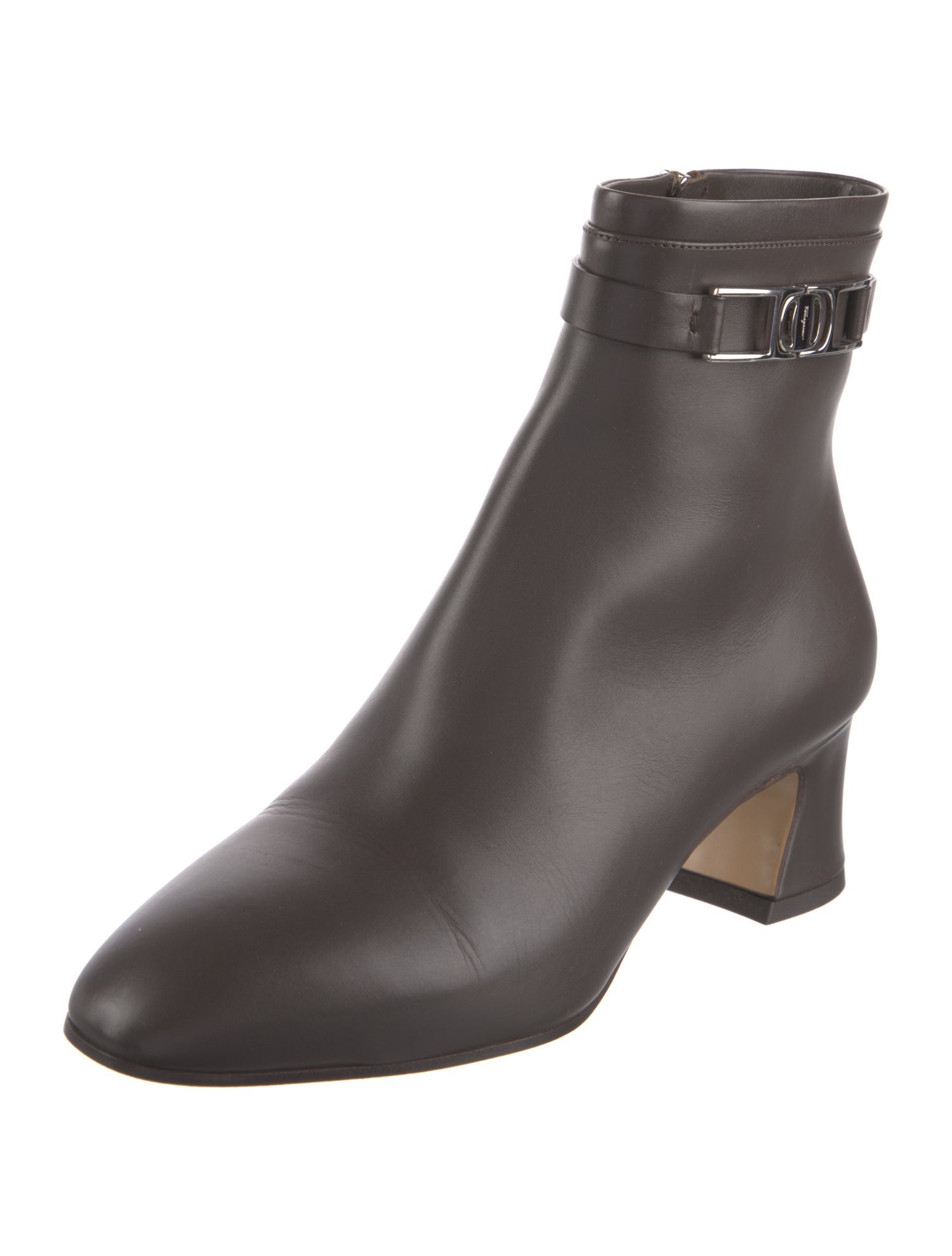 Salvatore Ferragamo Leather Boots