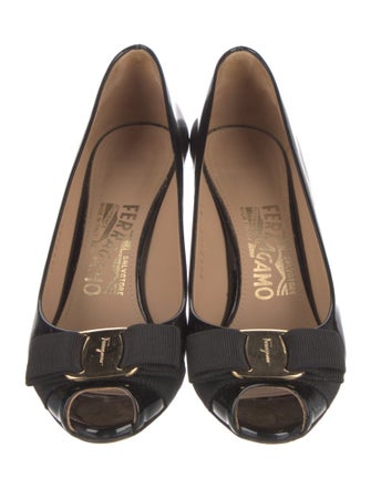 Salvatore Ferragamo Patent Leather Pumps
