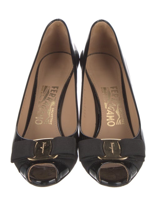 Salvatore Ferragamo Patent Leather Pumps