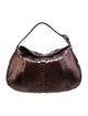 Salvatore Ferragamo Python Top Handle Bag