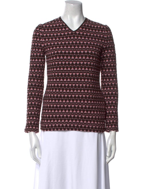 Salvatore Ferragamo Wool Striped Sweater