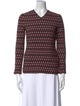 Salvatore Ferragamo Wool Striped Sweater