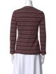 Salvatore Ferragamo Wool Striped Sweater
