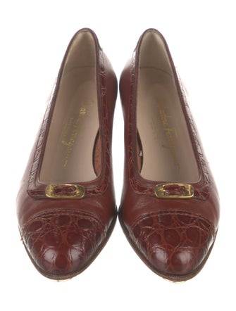 Salvatore Ferragamo Leather Ballet Flats