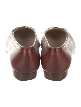 Salvatore Ferragamo Leather Ballet Flats