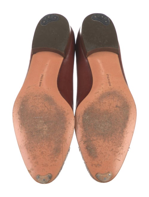 Salvatore Ferragamo Leather Ballet Flats