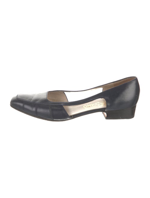 Salvatore Ferragamo Leather Flats