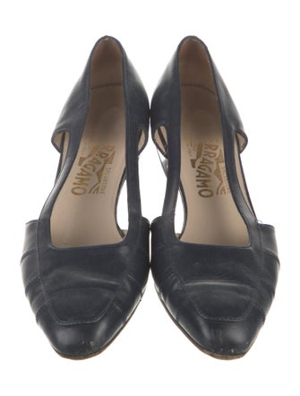 Salvatore Ferragamo Leather Flats