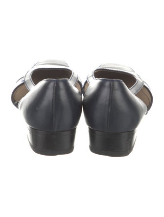 Salvatore Ferragamo Leather Flats