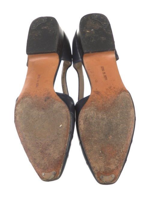 Salvatore Ferragamo Leather Flats