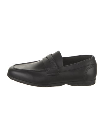 Salvatore Ferragamo Leather Monk Straps