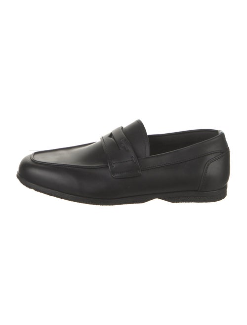 Salvatore Ferragamo Leather Monk Straps