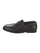 Salvatore Ferragamo Leather Monk Straps
