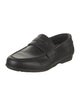 Salvatore Ferragamo Leather Monk Straps