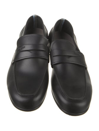 Salvatore Ferragamo Leather Monk Straps
