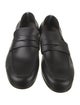 Salvatore Ferragamo Leather Monk Straps