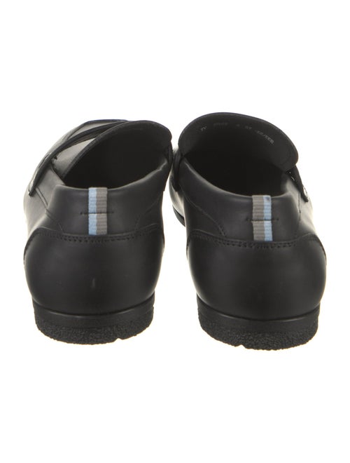 Salvatore Ferragamo Leather Monk Straps